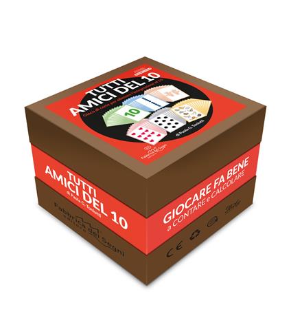 Tutti amici del 10. Gioco di carte per allenare l'integrazione al 10 - Paola Gemma Toniutti - copertina