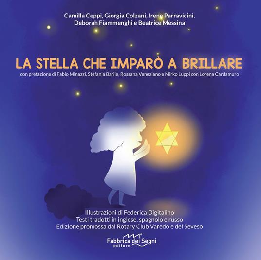 La stella che imparò a brillare. Ediz. multilingue - Camilla Ceppi,Giorgia Colzani,Irene Parravicini - copertina