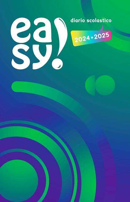 Easy! Diario scolastico 2024-2025 - copertina
