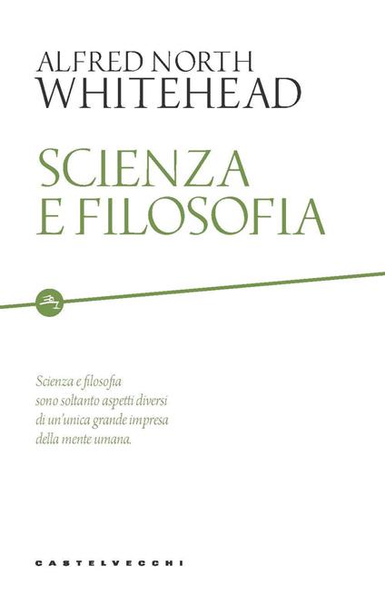 Scienza e filosofia - Alfred North Whitehead - copertina