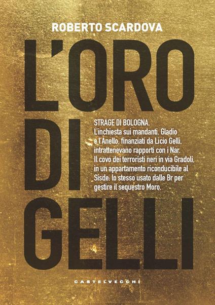 L'oro di Gelli - Roberto Scardova - copertina