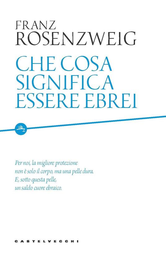 Che cosa significa essere ebrei - Franz Rosenzweig - copertina