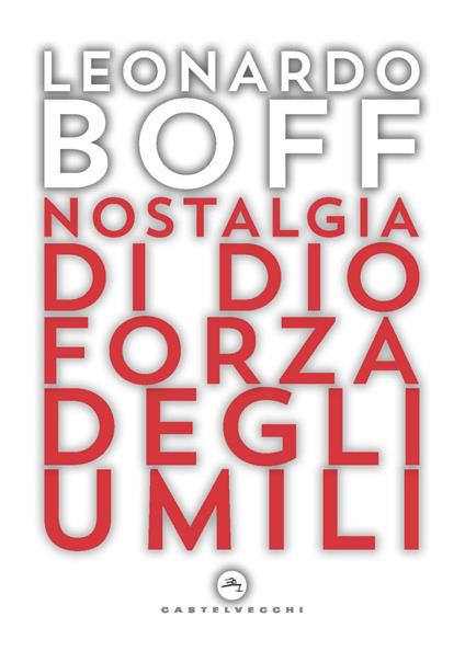 Nostalgia di Dio forza degli umili - Leonardo Boff - copertina