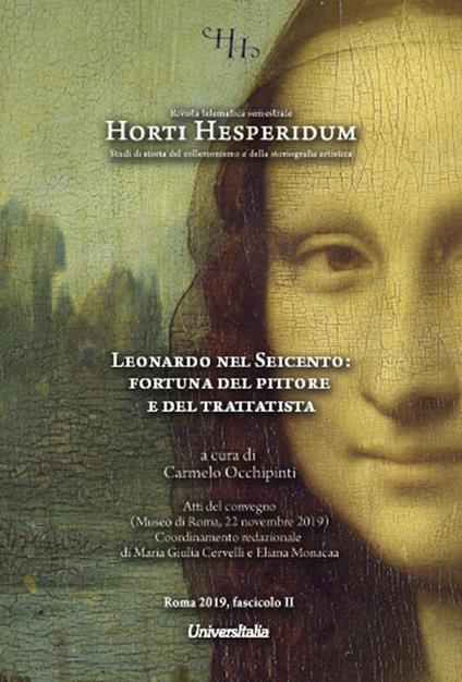 Horti Hesperidum 2019. Leonardo nel Seicento: fortuna del pittore e del trattatista - copertina