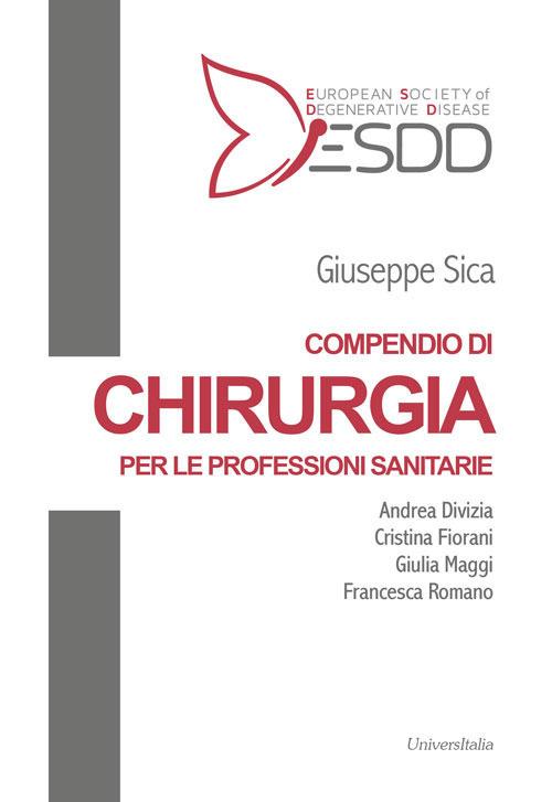 Compendio di chirurgia per le professioni sanitarie - Giuseppe Sica - copertina