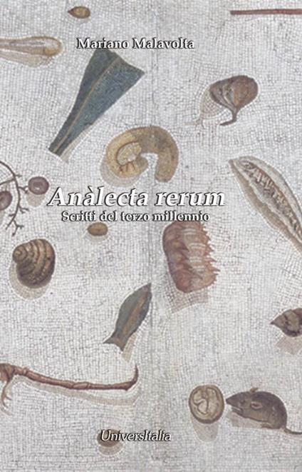 Anàlecta rerum. Scritti del terzo millennio. Ediz. per la scuola - Mariano Malavolta - copertina