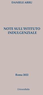 Note sull'istituto indulgenziale