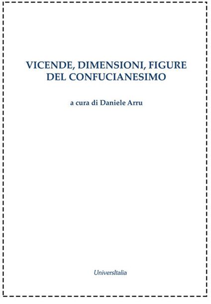 Vicende, dimensioni, figure del confucianesimo - copertina