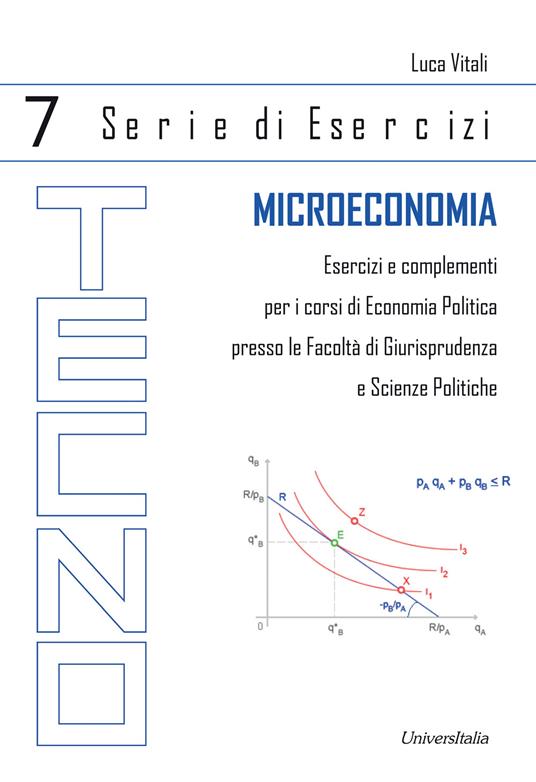 Microeconomia. Esercizi e complementi - Luca Vitali - copertina