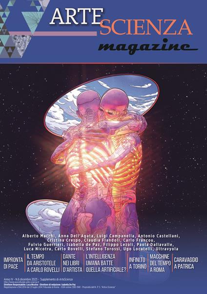 Arte e scienza magazine (2023). Vol. 6 - Luca Nicotra - copertina