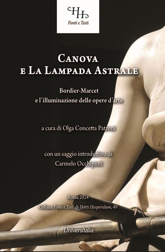 Canova e la lampada astrale. Bordier-Marcet e l'illuminazione delle opere d'arte - copertina