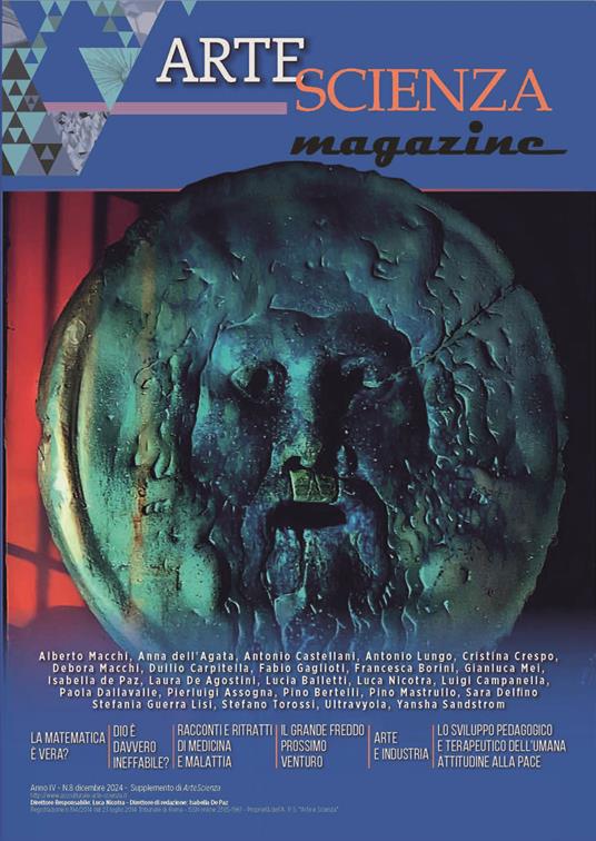 Arte e scienza magazine (2024). Vol. 8 - Luca Nicotra - copertina