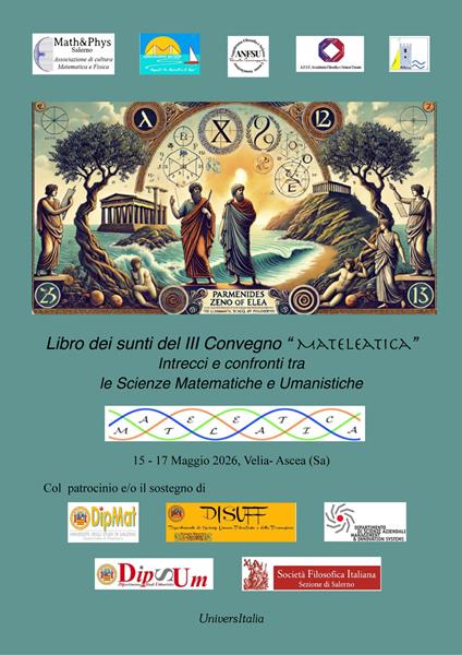 Libro dei Sunti del II Convegno «MatEleatica». Intrecci e confronti tra le scienze matematiche e le scienze umanistiche - Rosa Buonanno,Aniello Buonocore,Giovanni Vincenzi - copertina