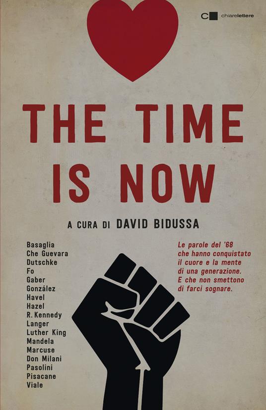 The time is now - copertina