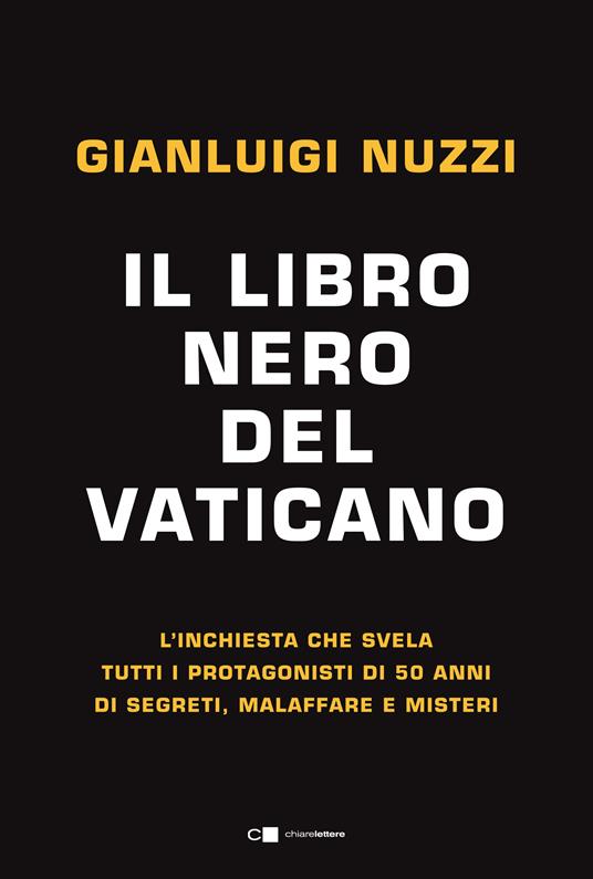 Il libro nero del Vaticano - Gianluigi Nuzzi - copertina