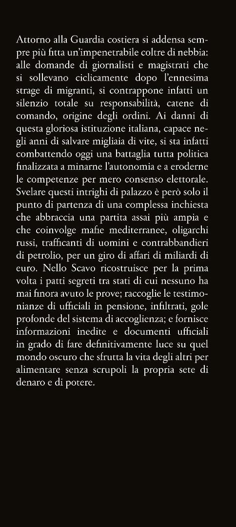 Le mani sulla Guardia costiera. Come la politica minaccia l'indipendenza di una grande istituzione italiana - Nello Scavo - 4