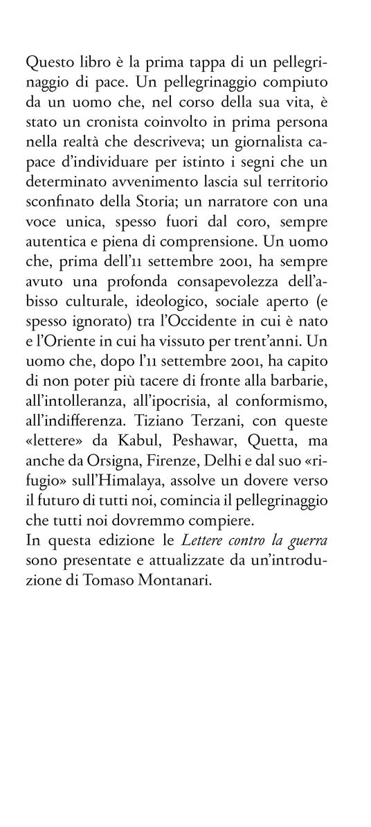 Lettere contro la guerra - Tiziano Terzani - 2