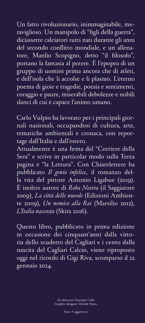 Il sogno di Achille. Il romanzo di Gigi Riva - Winleoo