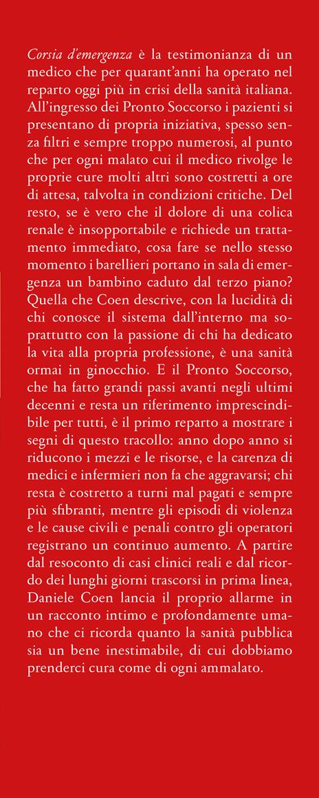 Corsia d'emergenza. La mia vita di medico in pronto soccorso - Daniele Coen - 2