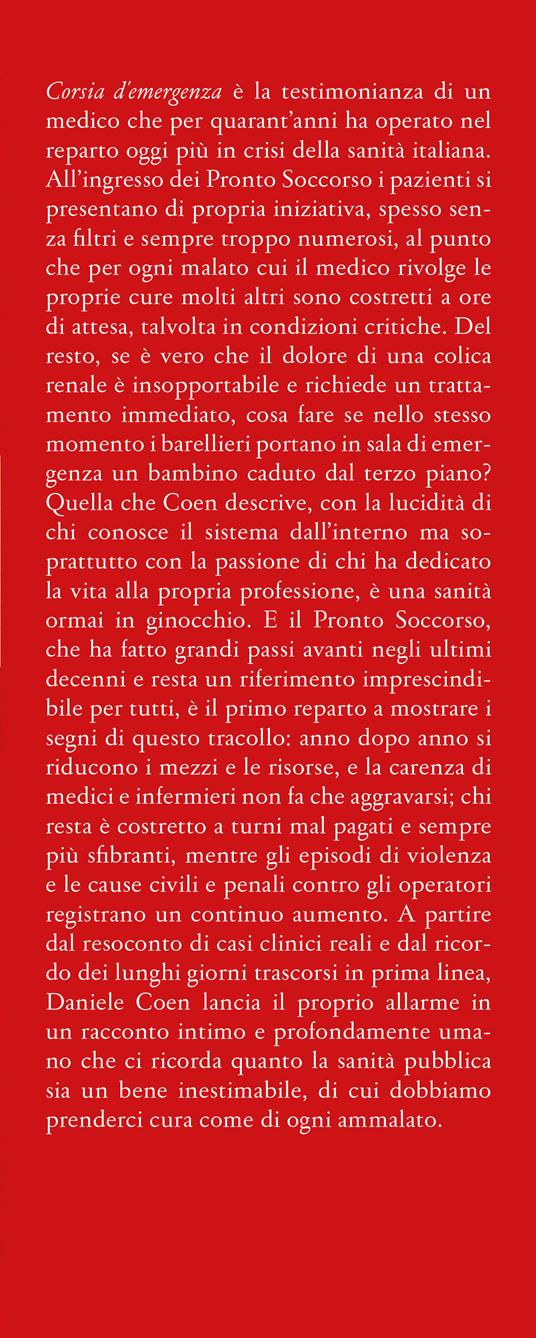 Corsia d'emergenza. La mia vita di medico in pronto soccorso - Daniele Coen - 2