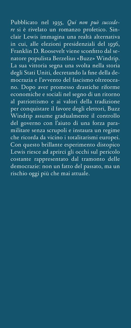 Qui non può succedere - Sinclair Lewis - 2