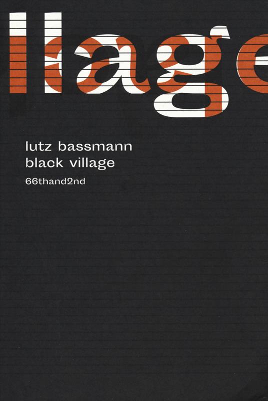 Black village - Lutz Bassmann - copertina