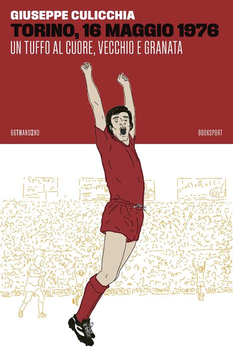 Torino, 16 maggio 1976. Un tuffo al cuore, vecchio e granata - Giuseppe Culicchia - copertina
