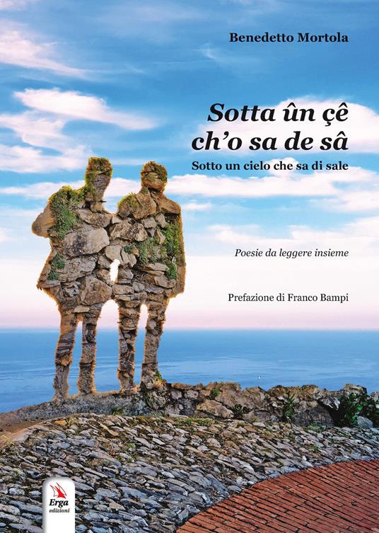 Sotta ûn çê ch'o sa de sâ. Sotto un cielo che sa di sale - Benedetto Mortola - copertina