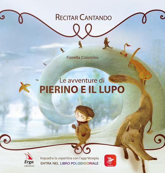 Le avventure di Pierino e il lupo. Con app - Fiorella Colombo - copertina
