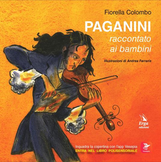 Paganini raccontato ai bambini - Fiorella Colombo - copertina
