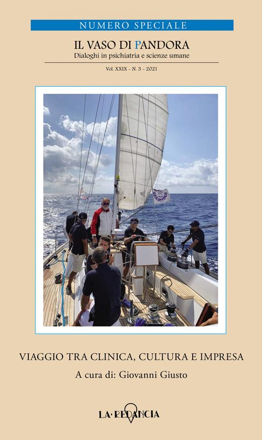 Il vaso di Pandora. Dialoghi in psichiatria e scienze umane (2021). Vol. 29/3: Viaggio tra clinica, cultura e impresa - copertina