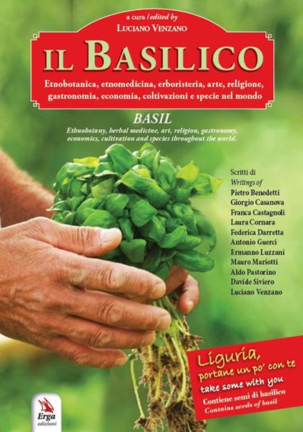 Il basilico-Basil. Ediz. bilingue. Con busta di semi di basilico - copertina