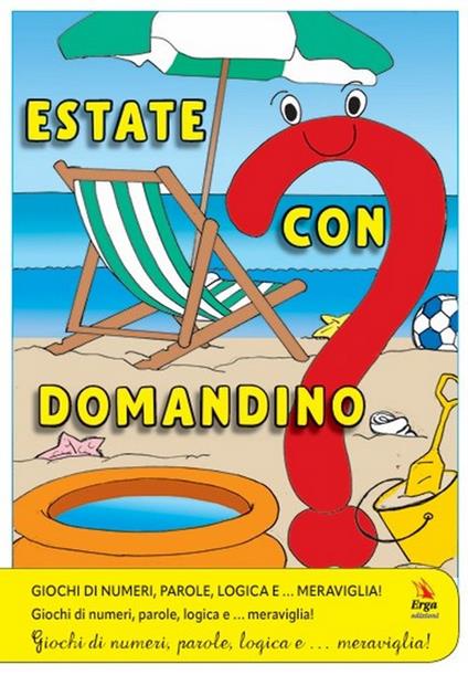 SCRIM. Estate con Domandino. Giochi di numeri, parole, logica e… meraviglia - copertina