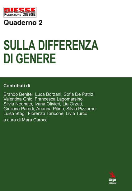 Sulla differenza di genere - copertina