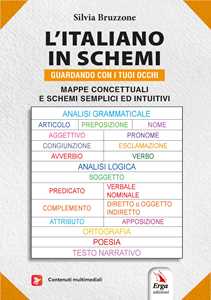 Libro L'italiano in schemi. Guardando con i tuoi occhi. Con contenuti multimediali Silvia Bruzzone