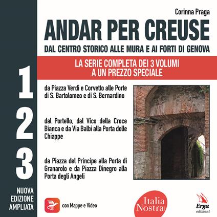 Andar per creuse. Oltre il centro storico. Cofanetto - Corinna Praga - copertina