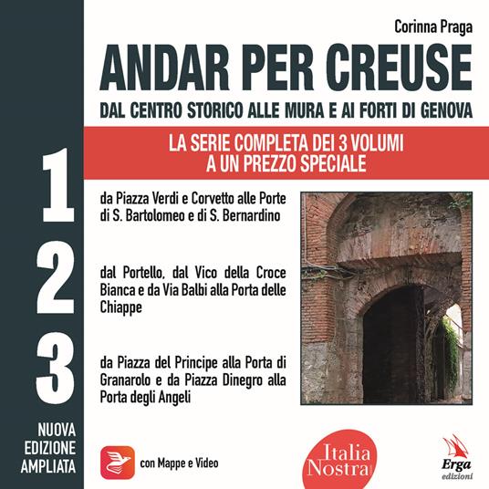 Andar per creuse. Oltre il centro storico. Cofanetto - Corinna Praga - copertina