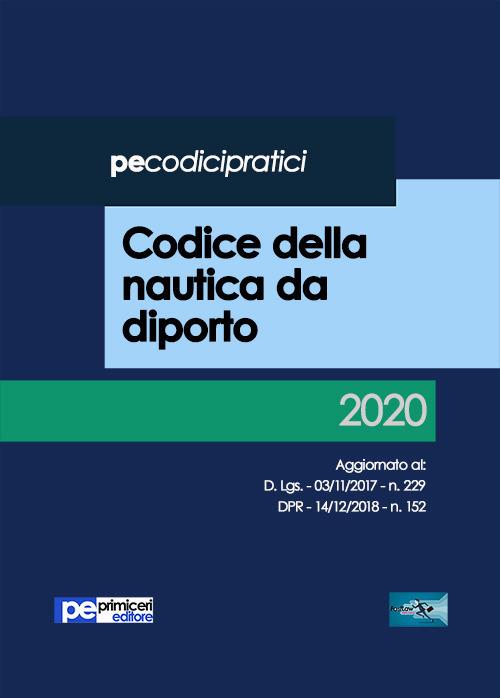 Codice della nautica da diporto 2020 - copertina