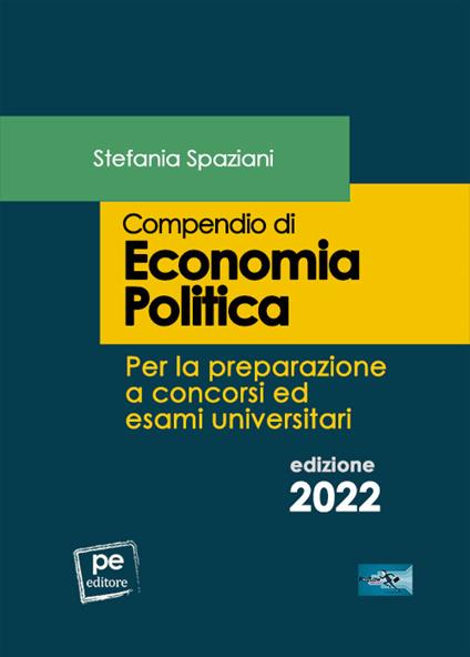Compendio di economia politica - Stefania Spaziani - copertina