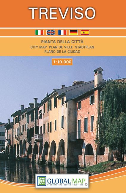 Treviso 1:10.000. Pianta della città (cm 99x67) - copertina