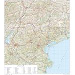 Veneto. Carta stradale della regione 1:250.000 (carta stesa plastificata cm 86x96)
