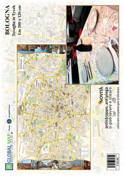 Bologna (carta in Tyvek cm 200x120) - copertina