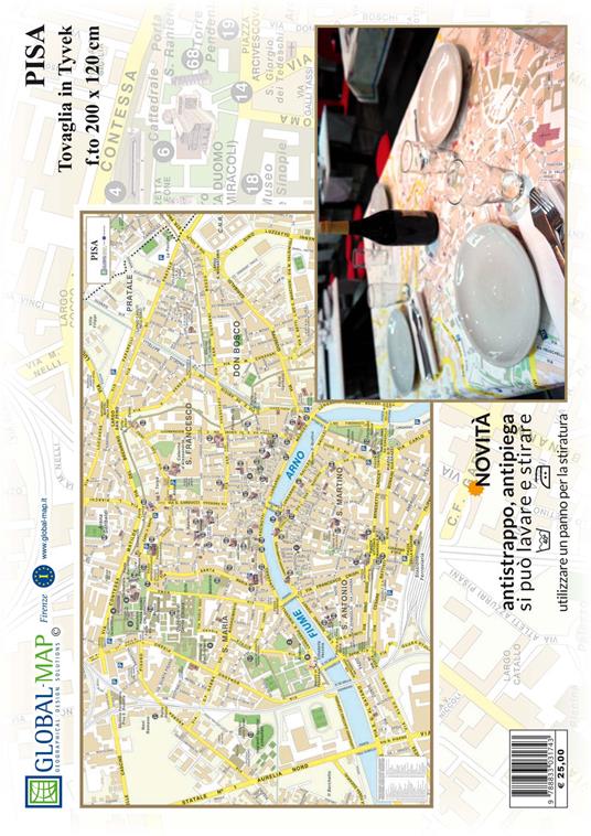 Pisa (carta in Tyvek cm 200x120) - copertina