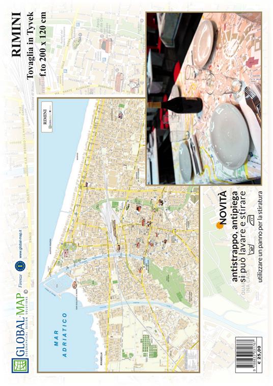 Rimini (carta in Tyvek cm 200x120) - copertina