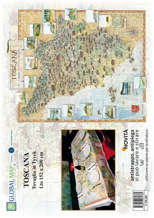 Toscana (carta in Tyvek cm 152x200) - copertina