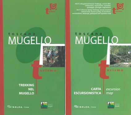 Toscana, Mugello. Trekking nel Mugello. Con carta escursionistica 1:50.000 - copertina