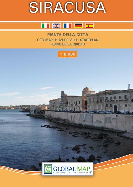 Siracusa. Pianta della città 1:8.000 - copertina