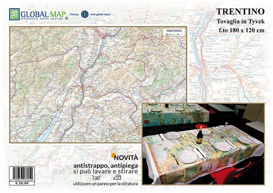 Trentino (carta in Tyvek cm 180x120) - copertina