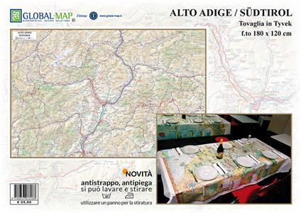 Alto Adige Südtirol (carta in Tyvek cm 180x120) - copertina