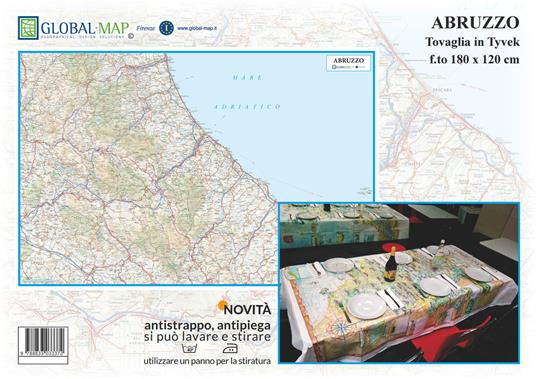 Abruzzo (carta in Tyvek cm 180x120) - copertina